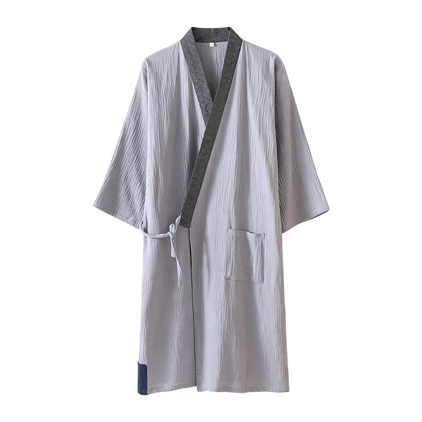 Kimono pour homme doux contre le froid matinal à la maison
