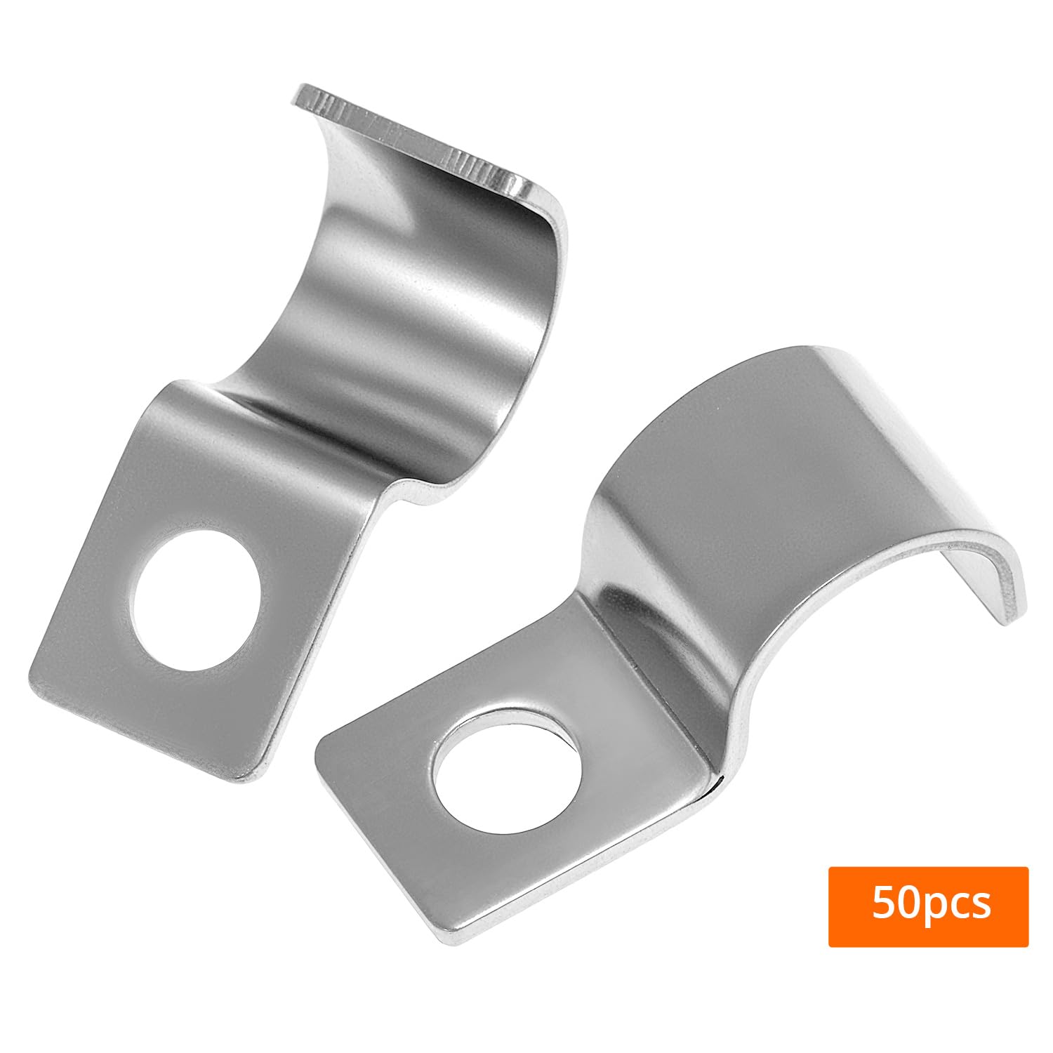 Set di 20 clip per cavi in acciaio inox, modulo di gestione dei cavi, per applicazioni solari, barche, auto