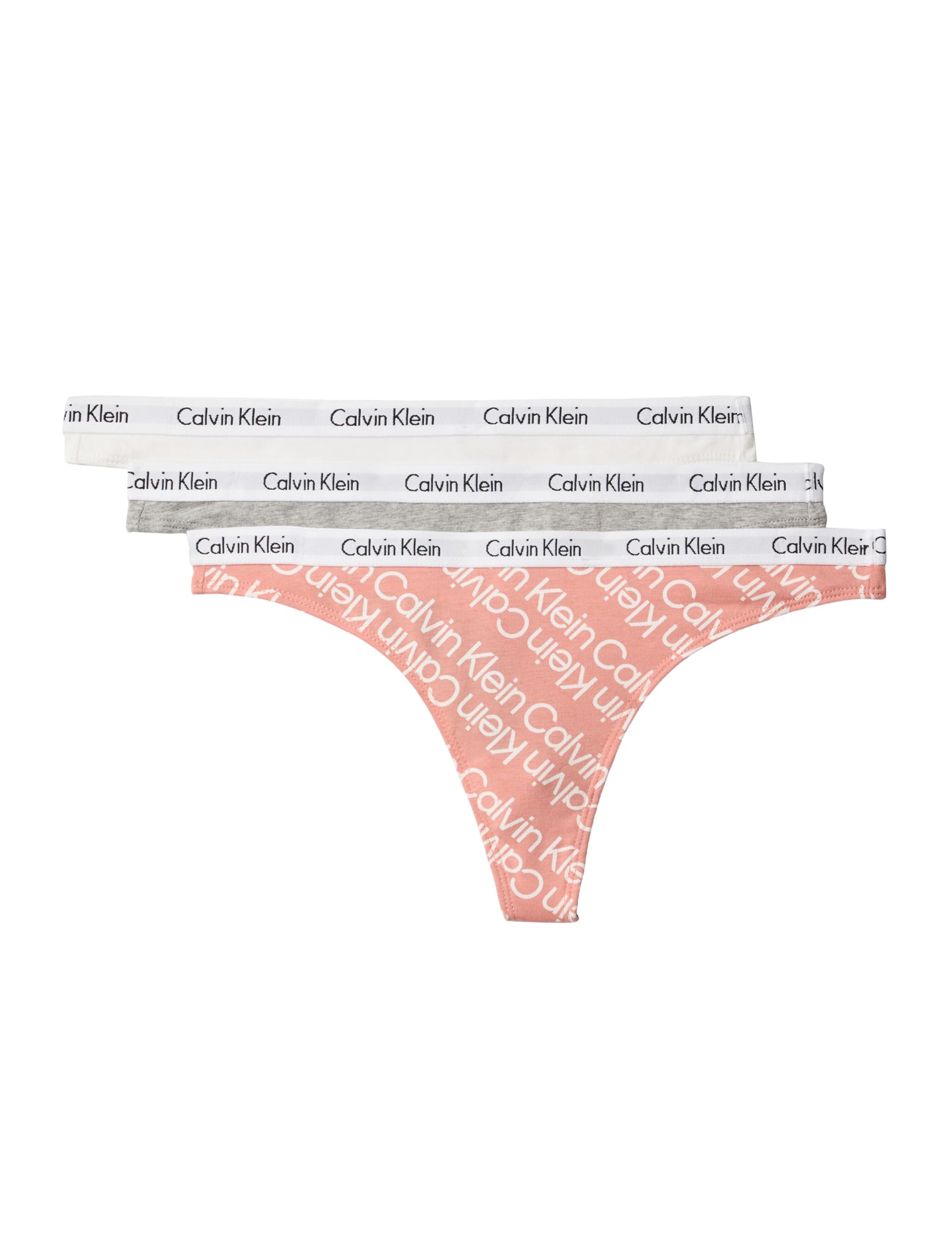 

                                                    Calvin Klein Carousel Logo Cotton Stretch Thong Pa