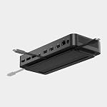 Dell Pro Dock WD25 - USB Type-C avec connecteur DP Alt Mode, connectivité DisplayPort/HDMI/USB 3.2 Gen2, alimentation jusqu'à 100 watts - Noir