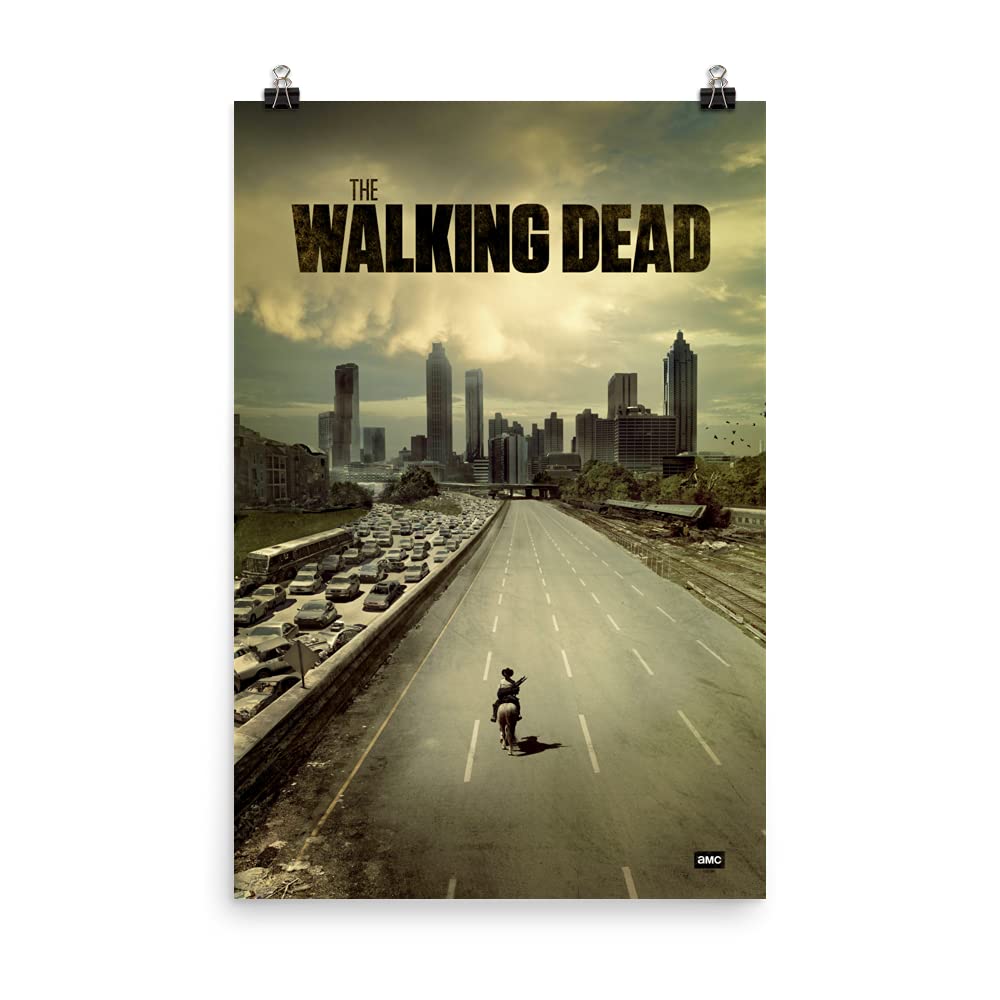 The Walking Dead Season 1 Poster Print – 11x17 Inches, TV Show Wall Art Reproduction