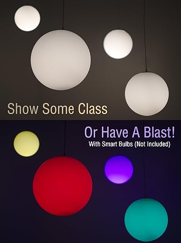 Miniatura 5 de Kira Home Ceres - Lámpara colgante moderna de mediados de siglo de 12 pulgadas con difusor esmerilado blanco mate liso, acabado de latón frío