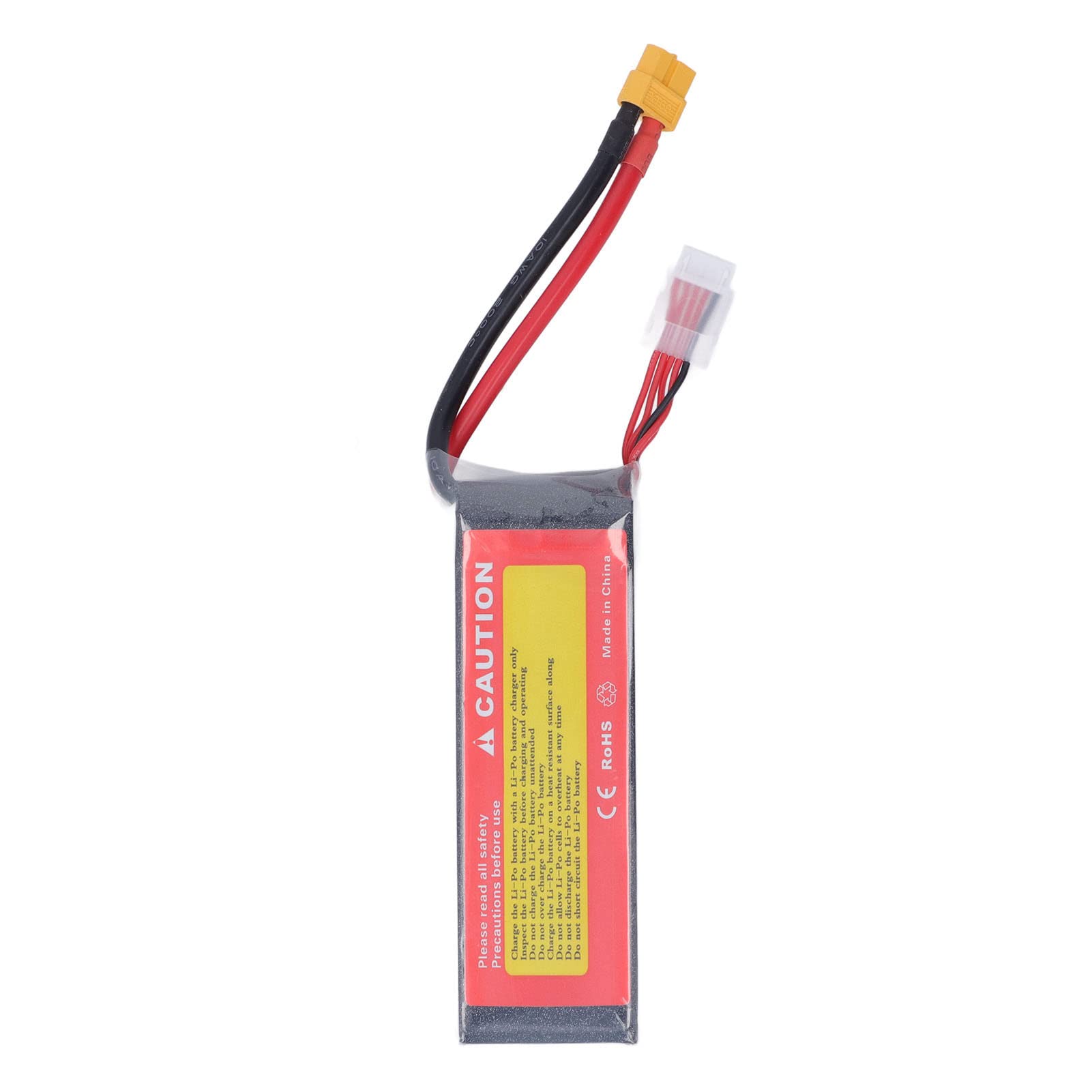 Dilwe Batteria RC Lipo 7000mAh 14,8 V 40C Velocità di Scarica XT60 Spina di Alimentazione per Modello di Auto in Elicottero RC