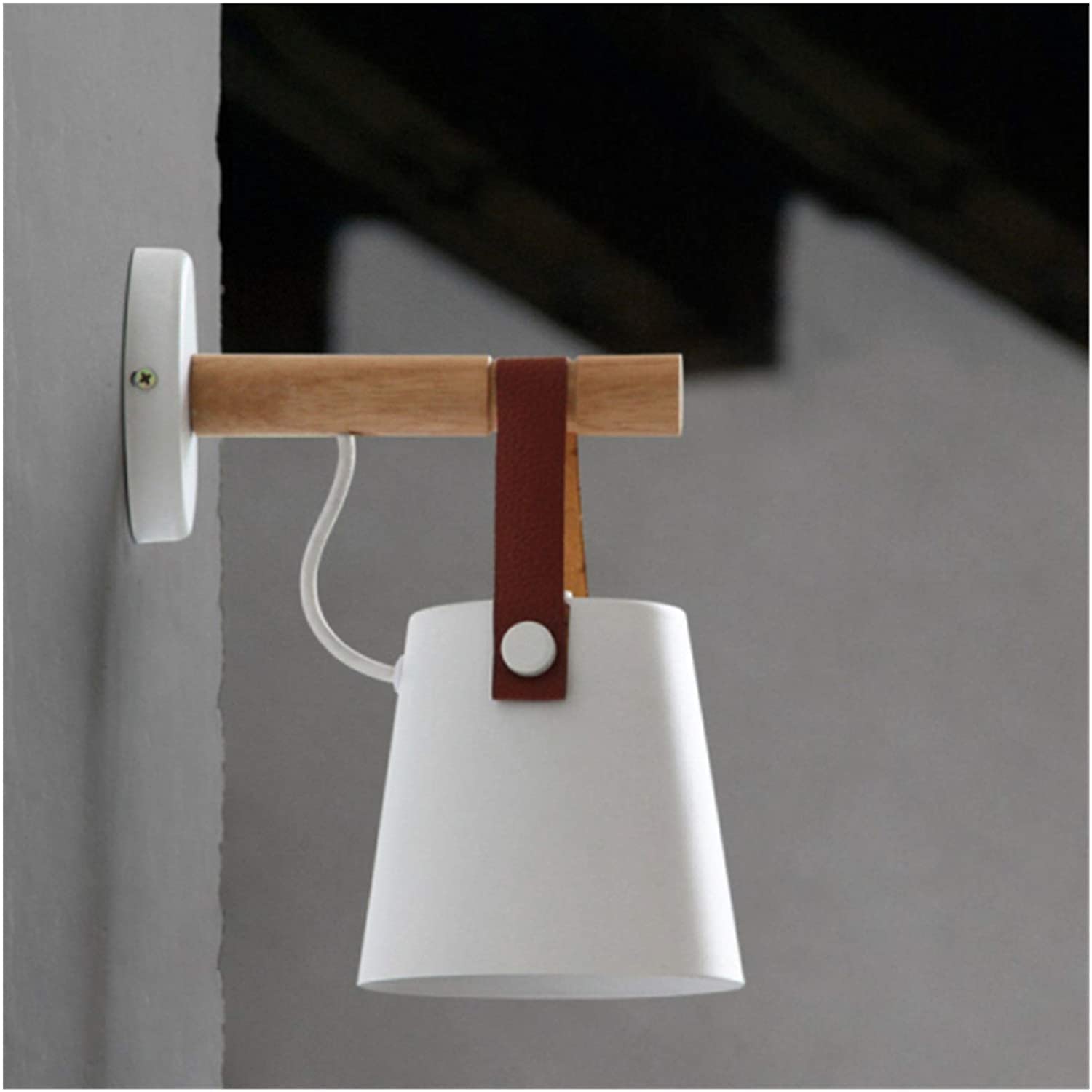 Lámpara de pared para sala de estar y dormitorio moderna que soluciona la falta de espacio