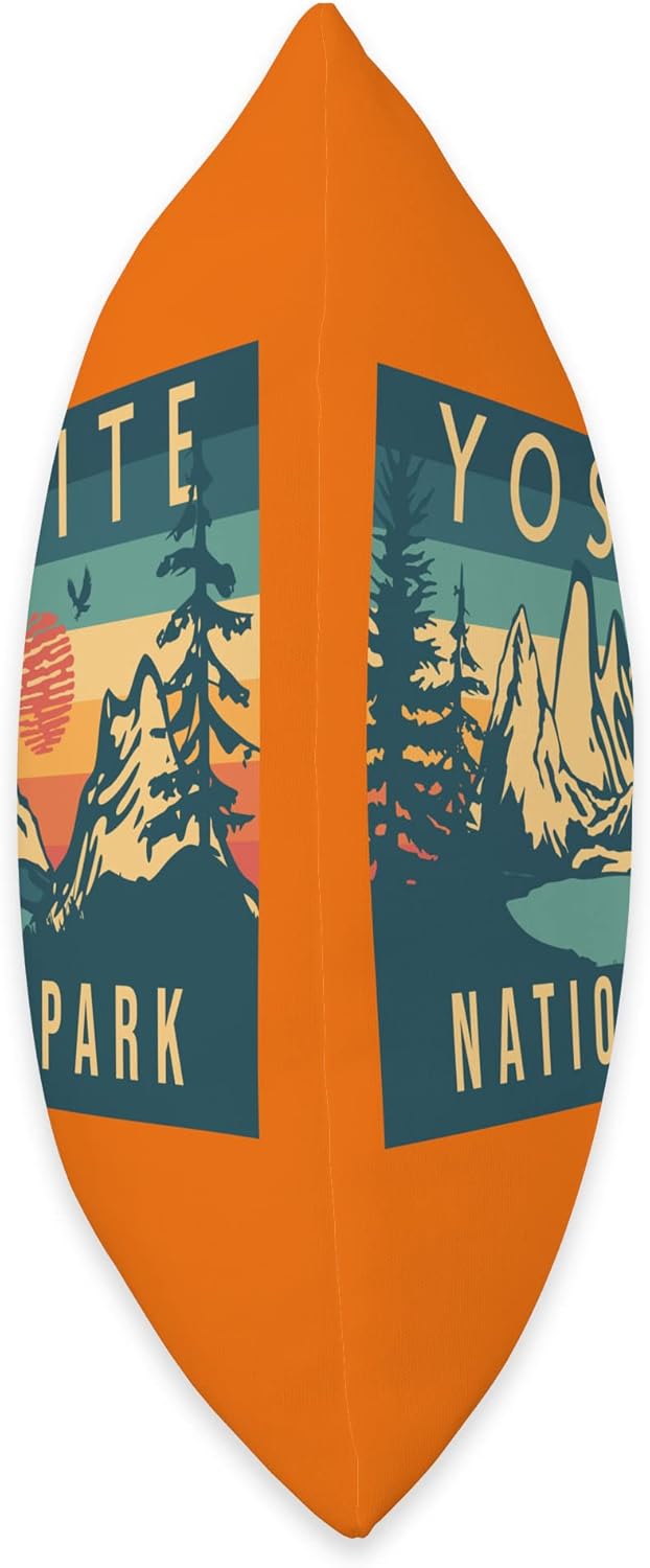 Yosemite National Park Throw Pillow