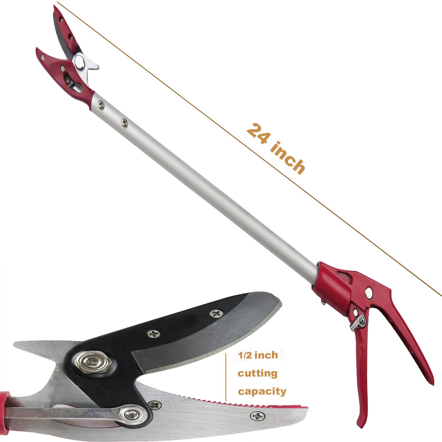 Mesoga 2 Feet Cut and Hold Tree Pruner 
