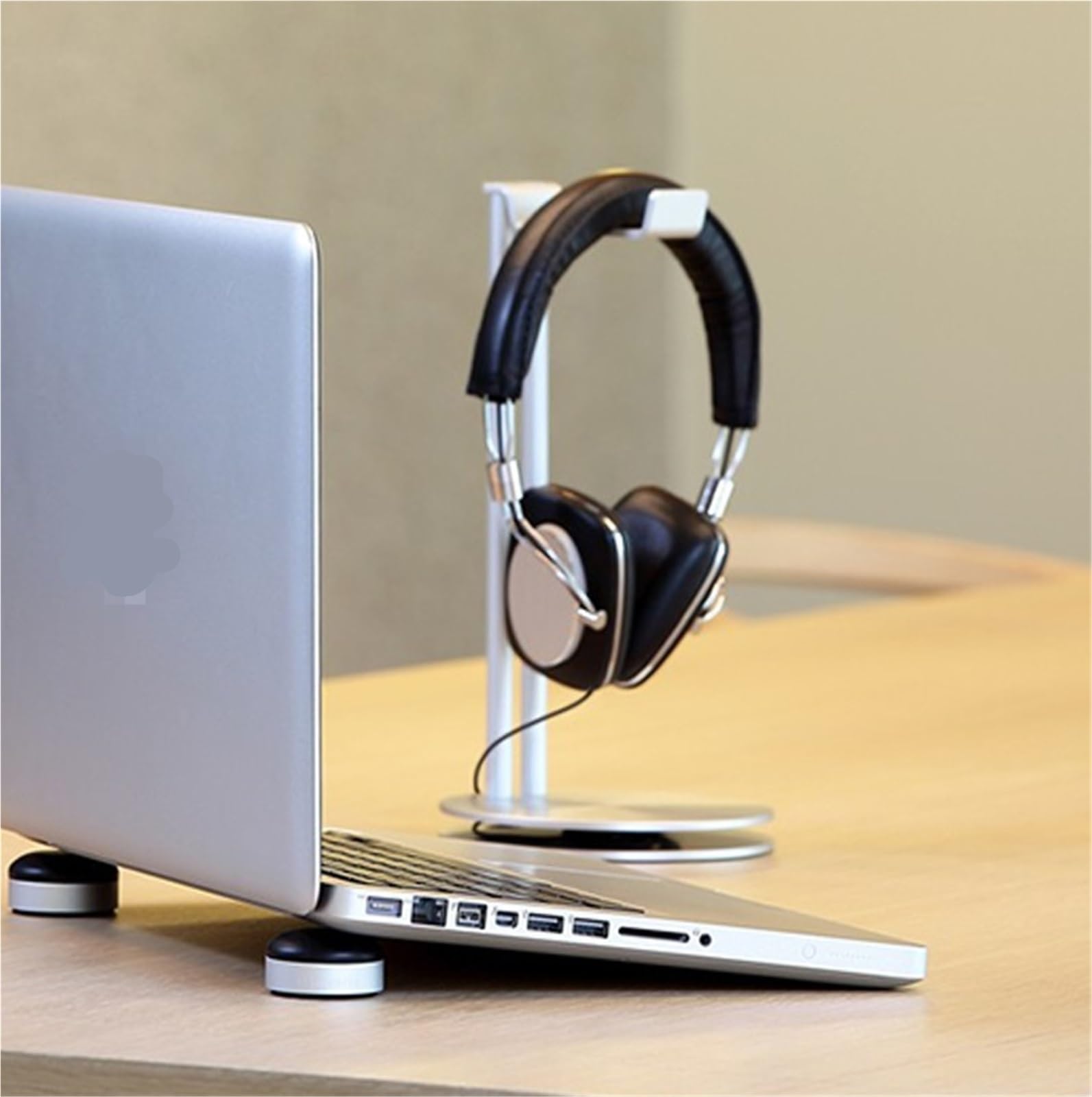 Support pour Casque Audio, Support De Casque en Aluminium, Simple, Antidérapant Accessoires Bureau