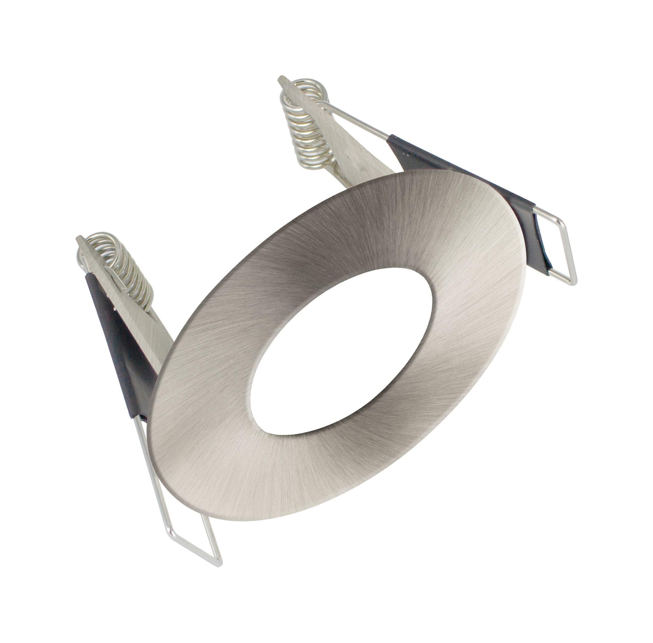 Integral Led Satin Nickel Integral Ildlfr45d038 Evofire Mini Mr11 Gu10 Downlight, 64Mm, Round