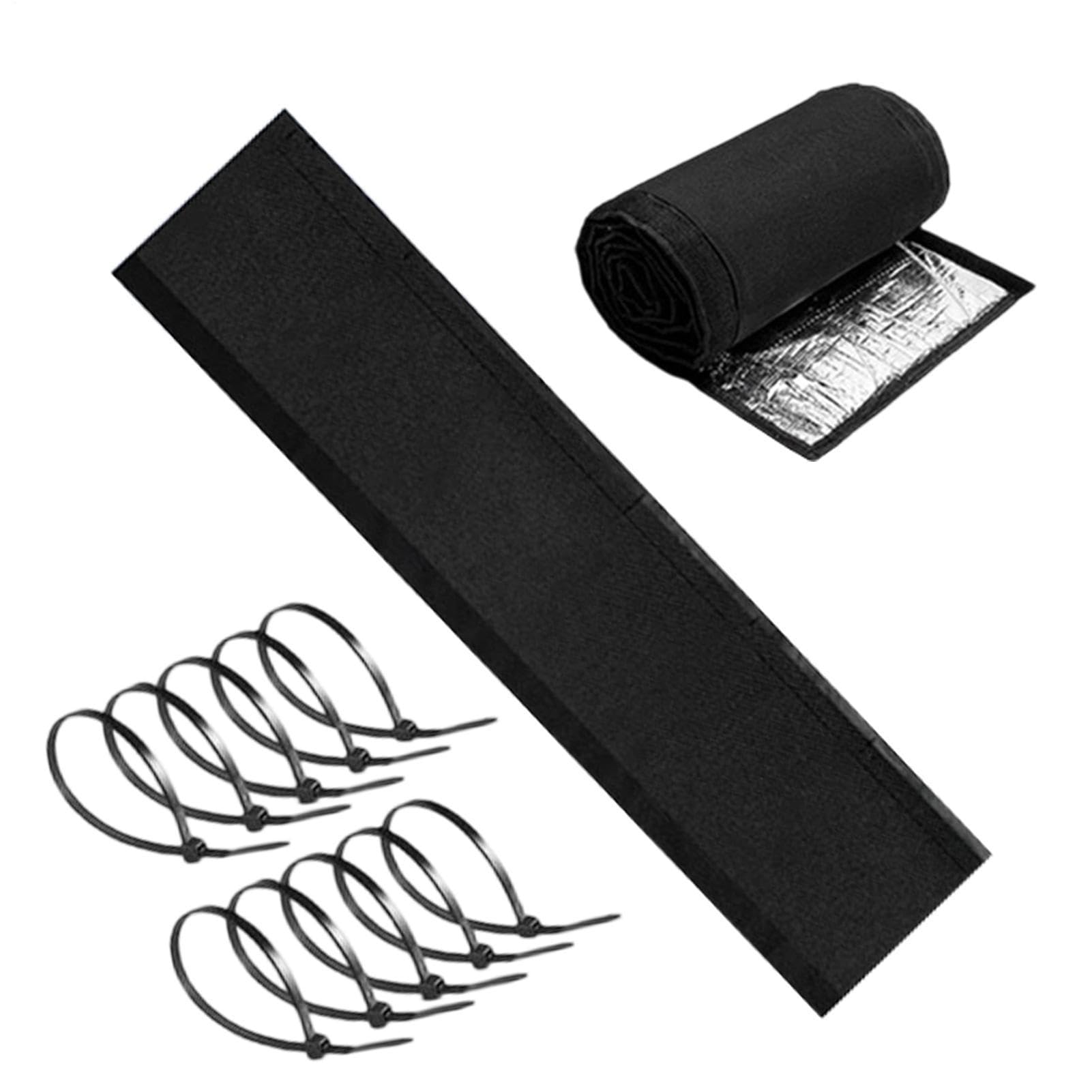 Isolation des tuyaux climatiques à 4 couches pour pompe à chaleur de jardin