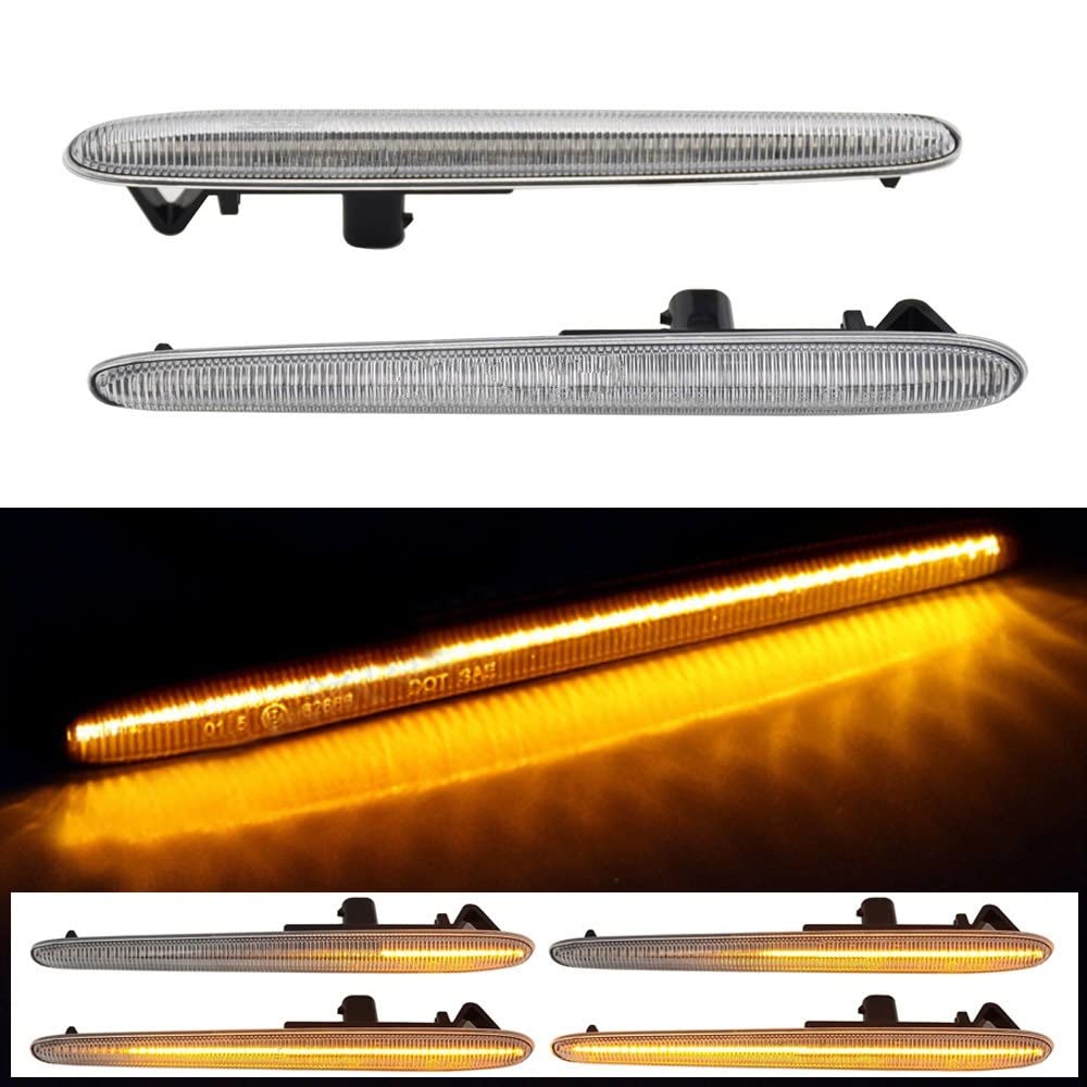indicatori specchio laterale 2Pcs Dinamico LED Indicatore Laterale Per Alfa Per Romeo Per Giulietta 940 Per Giulietta Per Sprint Per Veloce 10-21 Per Canbus Senza Errori Indicatori di direzione