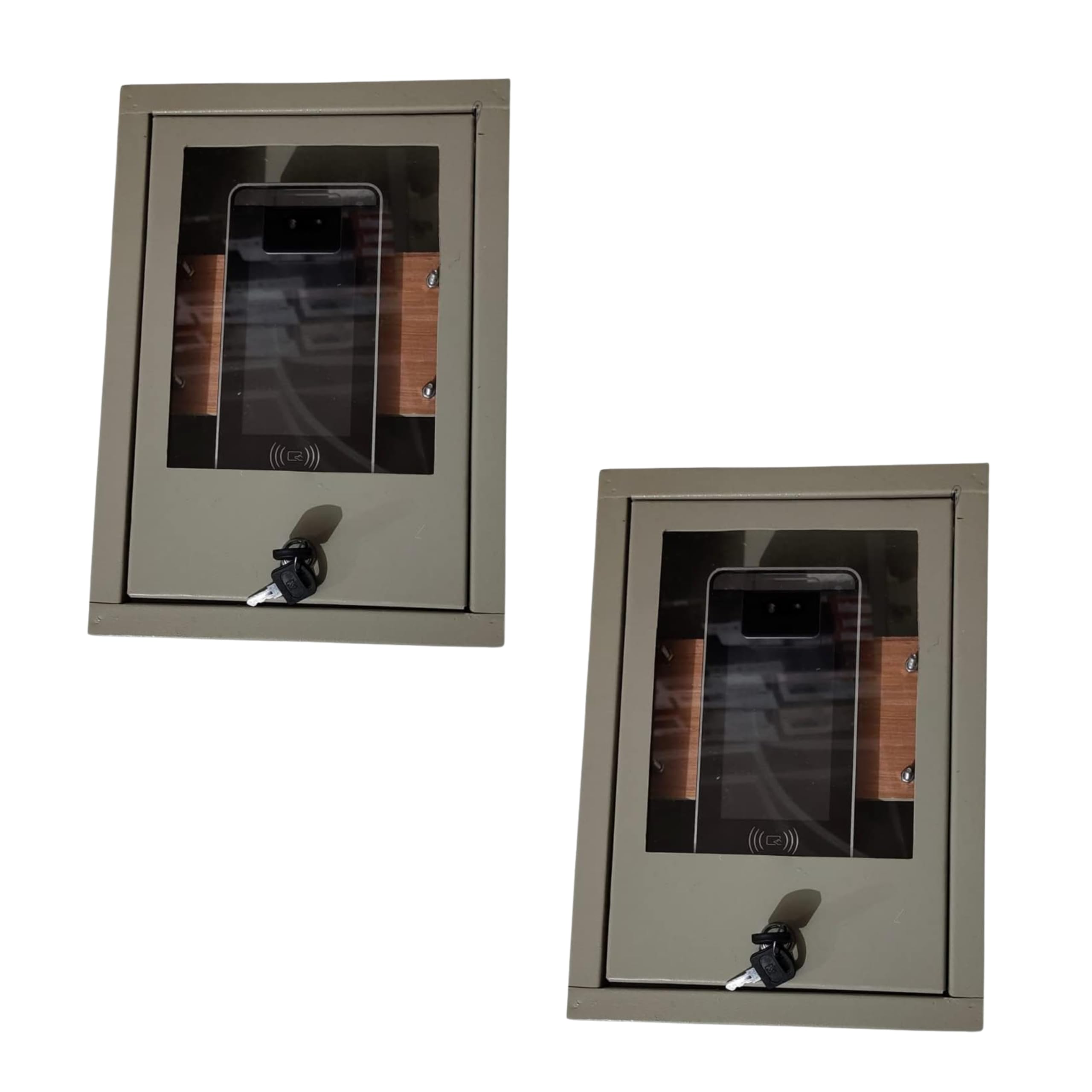NAVKAR SYSTEMS Metal Casing Enclosure Compatible for All Brands Long Range Face Attendance Machines (Pack of 2)-picture-25