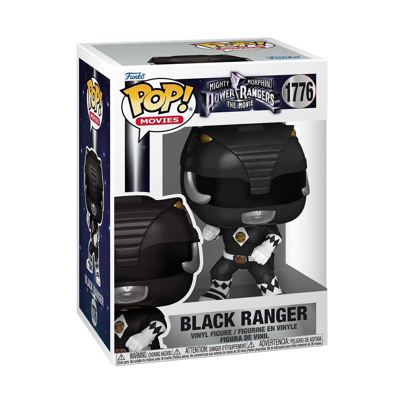 Funko Pop! Black Ranger (Power Rangers: The Movie)
