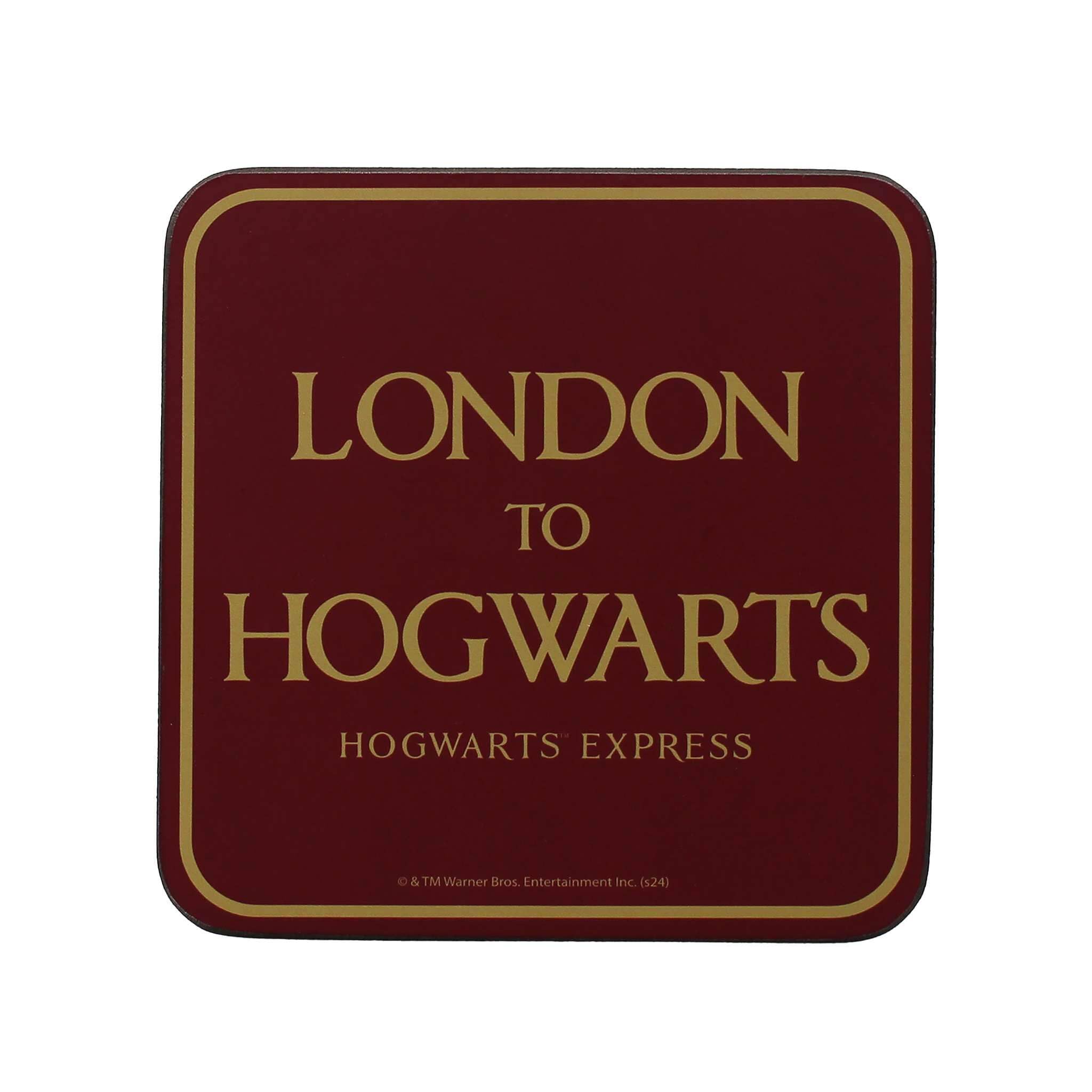 Half Moon Bay | Harry Potter | London to Hogwarts | Drink Coaster | Official Merchandise