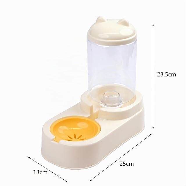 Foto 5 de 5 de Bebedero Automático por Gravedad para Perros y Gatos Dispensador de Agua Sin BPA Sin Electricidad…