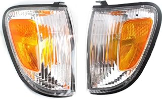 For Toyota Tacoma 2/4WD Pickup 1997 1998 1999 2000 Parking/Side Marker Light Assembly Driver and Passenger Side | Pair | TO2520154 | TO2521154 | 81620-04060 | 81610-04060