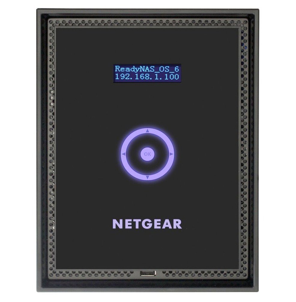 【NAS】NETGEAR ReadyNAS 316 18TB（3TB×6） NETGEAR RN31600-100EUS 18 TB ReadyNAS 316 6 Personal Cloud Network