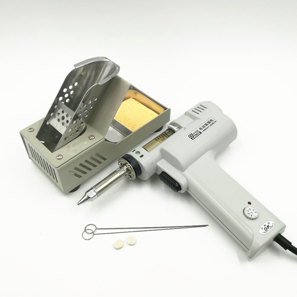 Pistola desoldadora Pistola de absorción eléctrica S-993A Bomba de desoldar de vacío eléctrica Pistola de succión de soldadura 100W (A220)