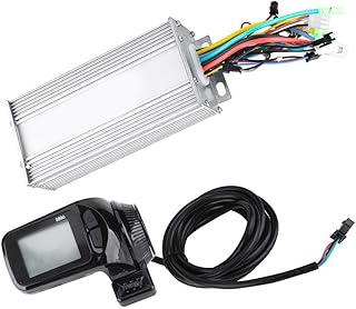 FEBT Motor Brushless Controller E-Bike, 24V/36V/48V/60V 1000W Waterproof LCD Panel Motor Brushless Controller Kit for Electric Bicycle E-bike Scooter, DIY E-Bike Accessories(1000W60V)