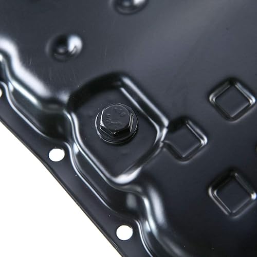 Miniatura 5 de Cárter de aceite de transmisión con tapón de drenaje de repuesto para Nissan Rogue Select Juke X-Trail