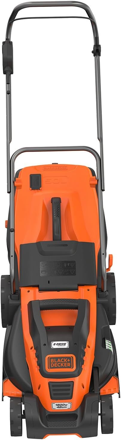 Black & Decker EMAX42I Tondeuse 42 cm Moteur universel Edrive 1800 W — vue 4