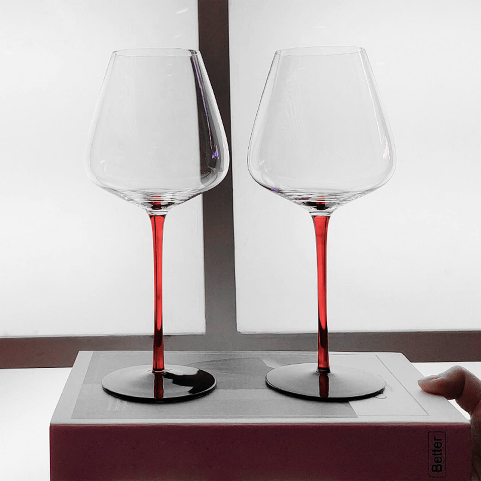 Bezołowiowa kryształowa karafka do wina, zestaw 700 ml, artykuły barowe, szklanki polecane przez sommelierów