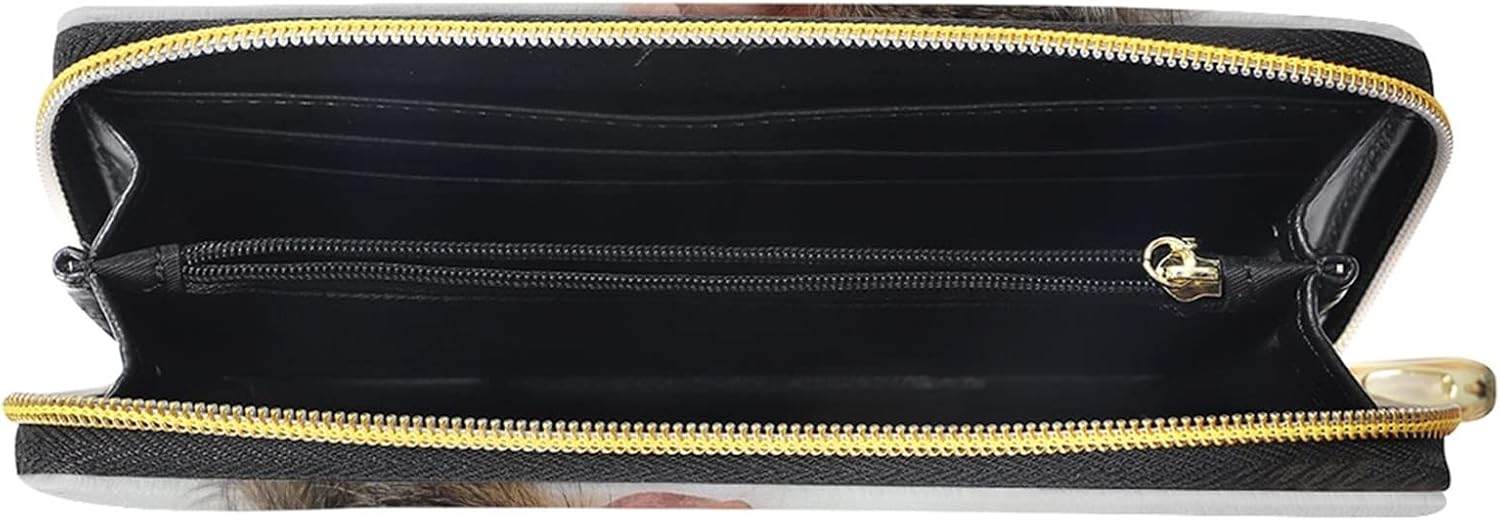 Dolyues Cute 3D Animal Guinea Pig Print Women Long pu Leather Wallet Zipper Multiple Card Slot Phone Pocket - Image 5