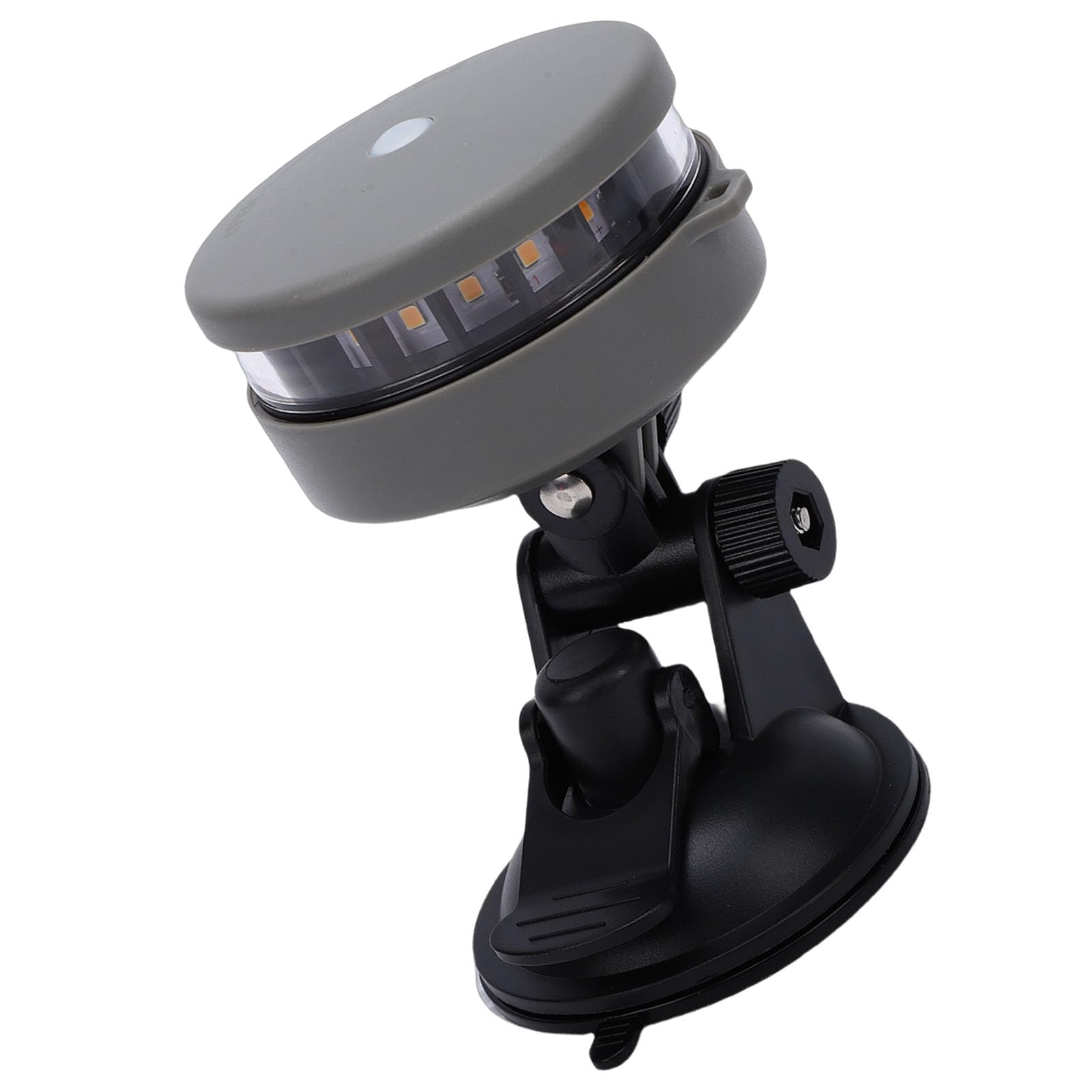 Focket Luci di Navigazione per Barche, visibilità 2NM 55LM IP67 Luce di Poppa a LED Impermeabile, Luce di Ancoraggio con Base a Ventosa per Piccole Imbarcazioni Marine Jon Boat