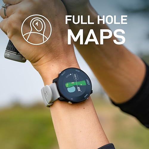 Miniatura 7 de Shot Scope G6 - Reloj con GPS, 38 k+ cursos precargados, mapas de agujeros completos, juegos de 2 correas (negro y gris), color Sceen, reloj de golf