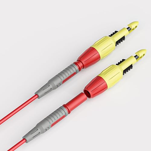 Miniatura 19 de Goupchn Kit de cables de prueba automotriz multímetro con clip de perforación de alambre, sondas de punción de 0.157 in, juego de cables de prueba