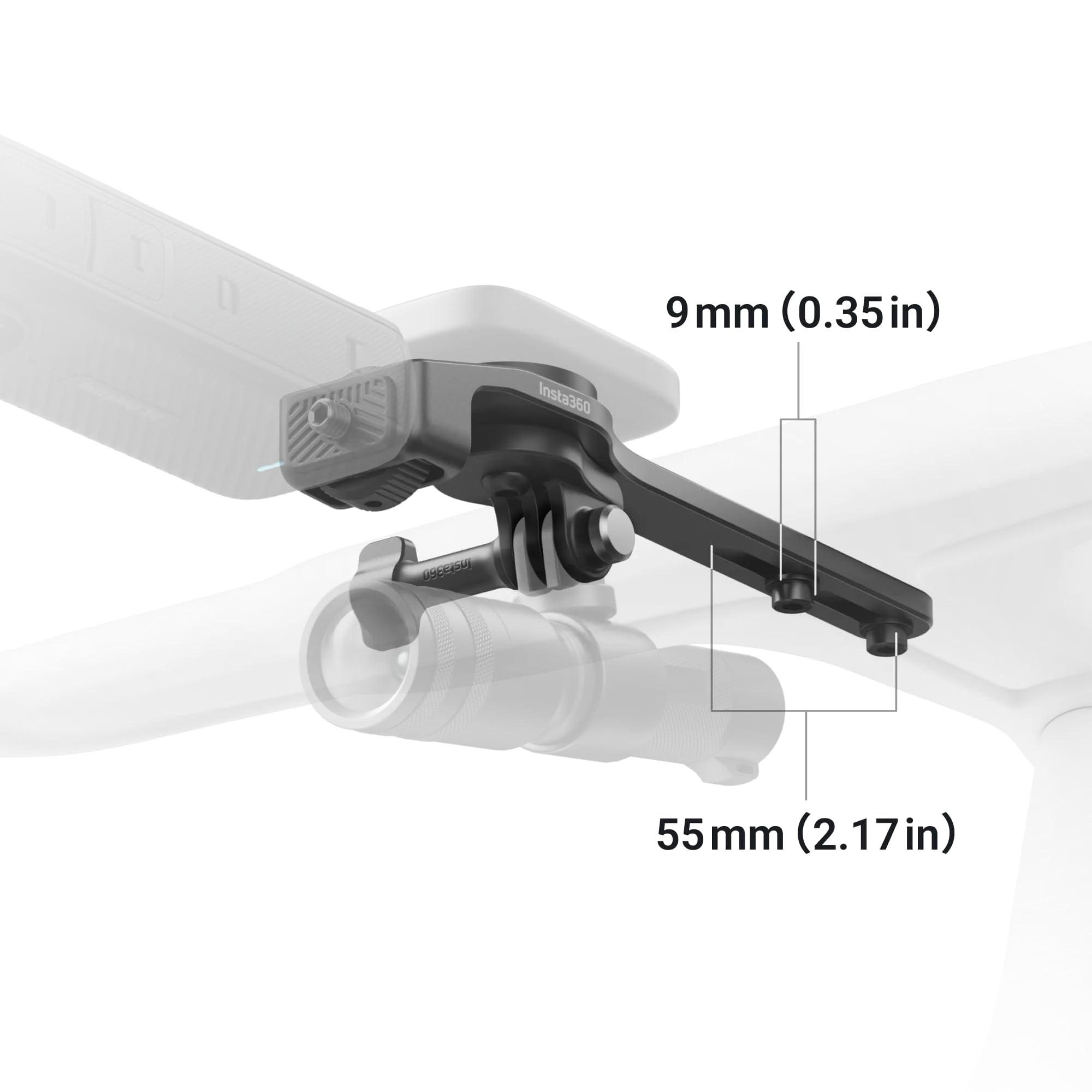 Insta360 Fahrradcomputer-Halterung (integrierter Lenker)