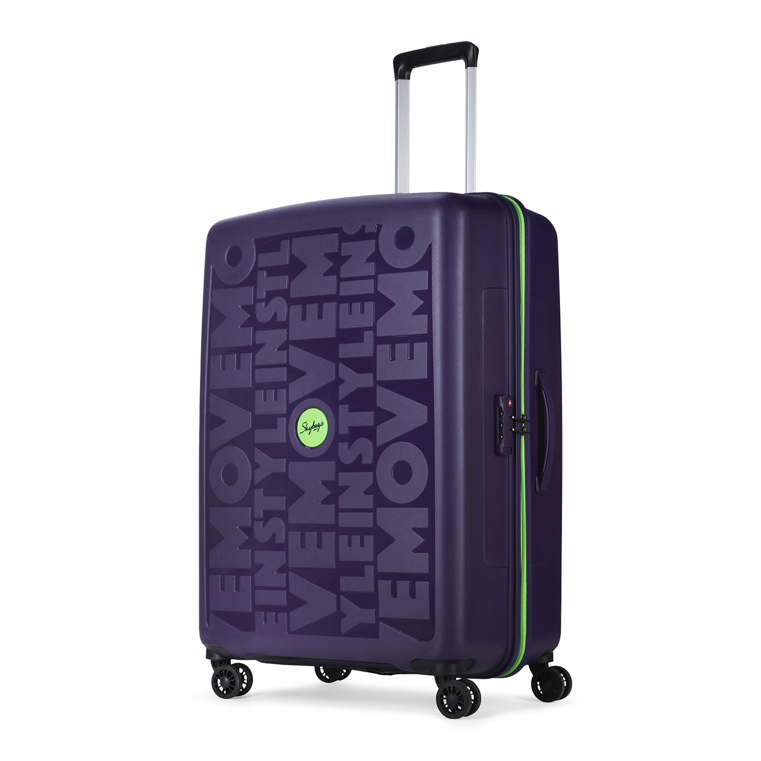 Skybags Play Check-in 76 cm (Large) 8 Wheels Trolley Bags for Travel, Hard Case Lightweight Bag with TSA Lock, Tough Suitcase for Travel (BlackBerry Cordial) (B0D9K5R3Z6) Amazon Price History, Amazon Price Tracker