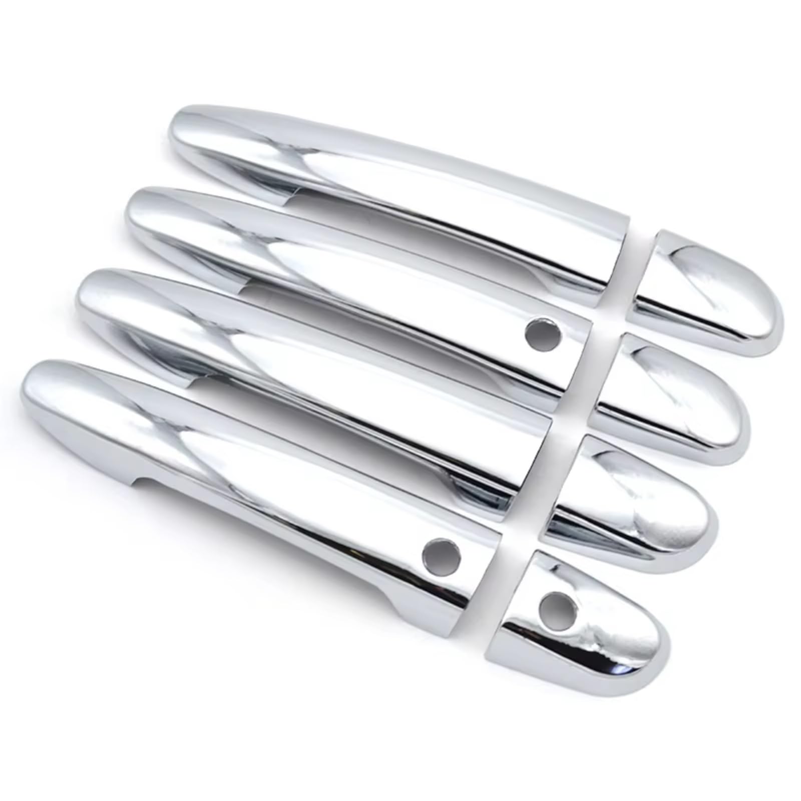 IUKMR for Mazda Cx-5 Cx5 KF 2017 2018 Chrome Outer Door Handle Cover Catch Trim Smart Keyless Entry Molding Decoration Car Outer Door Handle