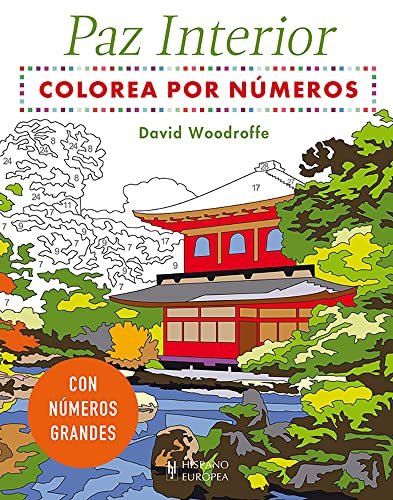 Colorea por números para la paz interior (Libro para colorear)