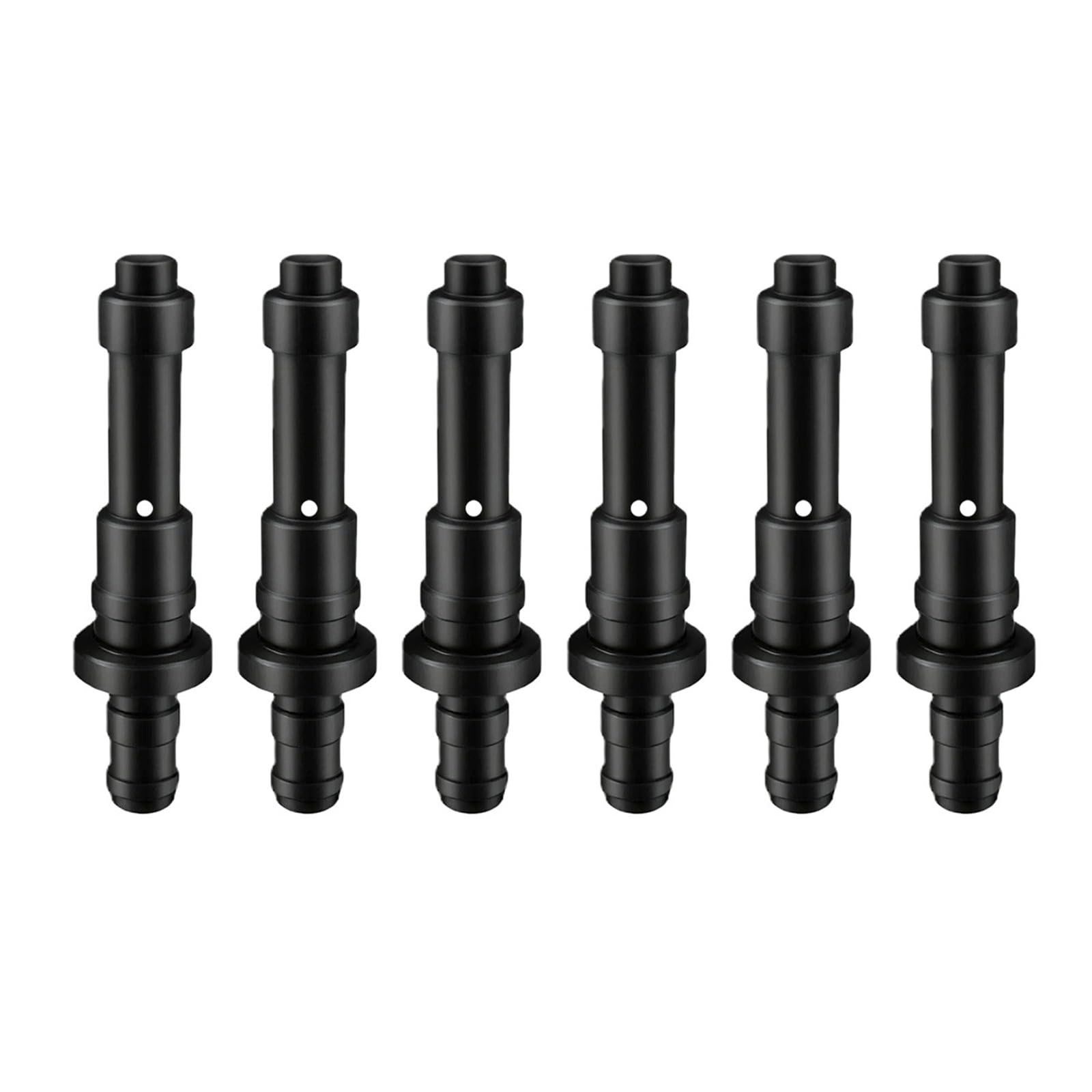 Xinsheinelry 6Pcs Easy Install Milk Tube Joint for Coffee Maker Space Saving Cappuccino Coffee Milk Tube