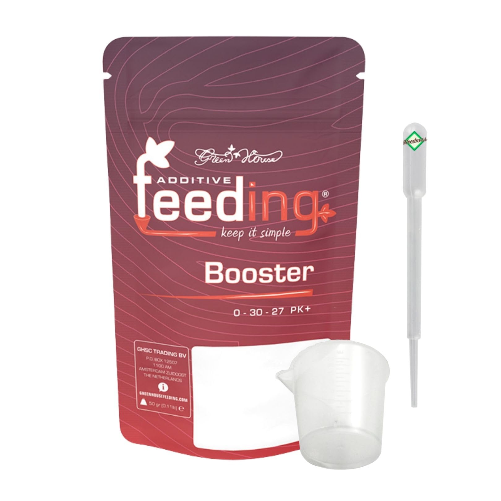Weedness Green House Feeding Feeding Booster 2,5 Kg - NPK Dünger Grow Anbau Indoor Erde Flüssigdünger Organischer Bio