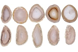 Enigmatic Agate Slice Butterfly with Iridescent Hues and Exquisite Crystal Formations