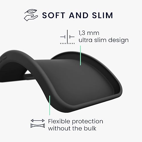 Miniatura 2 de kwmobile Funda compatible con Motorola Moto G52  Moto G82 5G - Funda protectora de silicona TPU suave y delgada - Negro mate