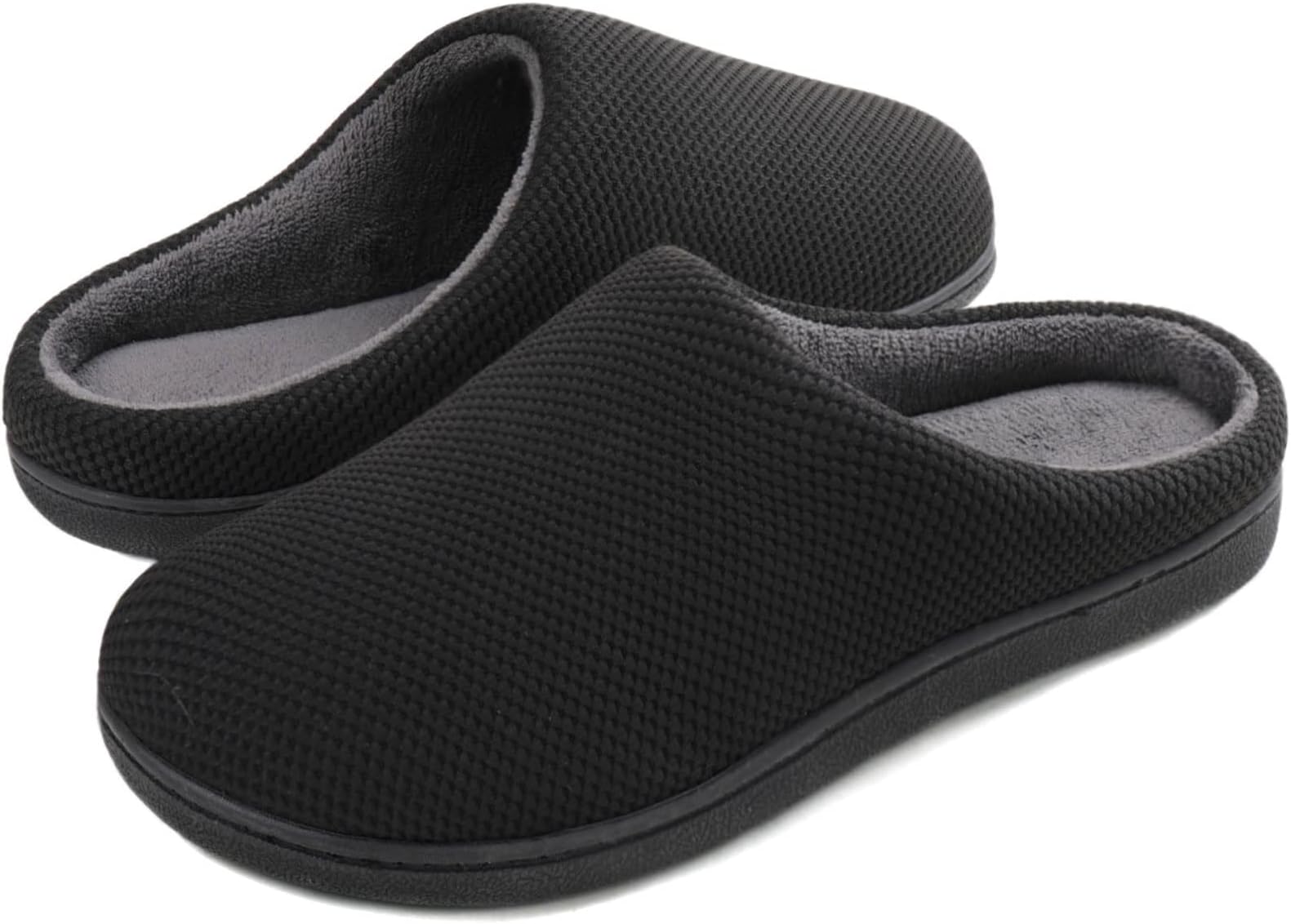 WishcottonMen's Hercules Coolcomfort House Slippers Memory Foam Indoor Outdoor
