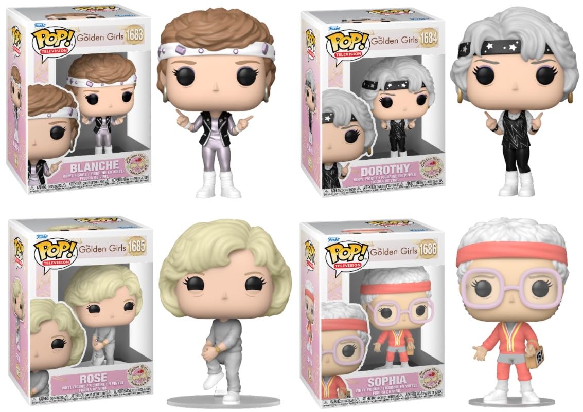 Amazon.com: Funko The Golden Girls 40th Anniversary Pop! Complete