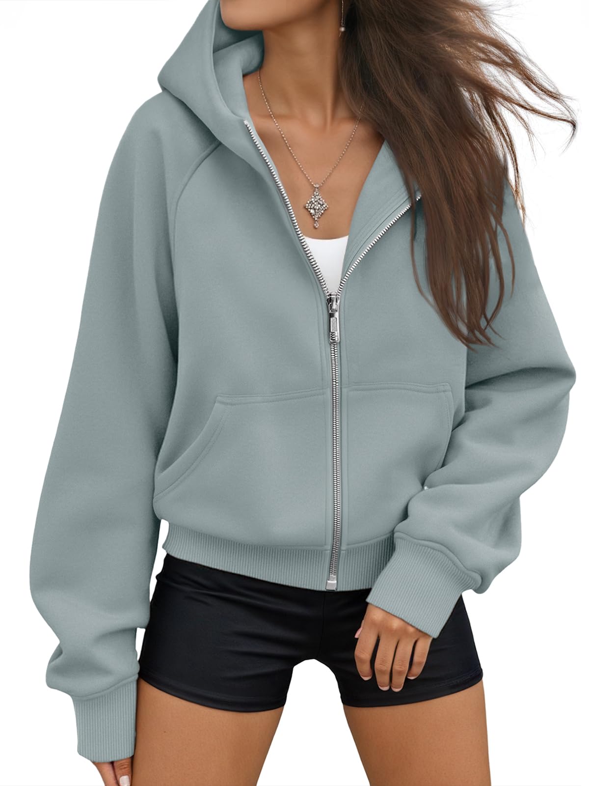 AUTOMET Womens Zip Up Hoodies Fleece Jackets Oversized Sweatshirts Fall Fashion Outfits 2025 Sweaters Winter Clothes