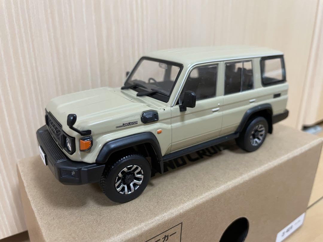 トヨタ　ランドクルーザー70 ミニカー Amazon | ハイストーリー 1/43 トヨタ ランドクルーザー 70 ZX
