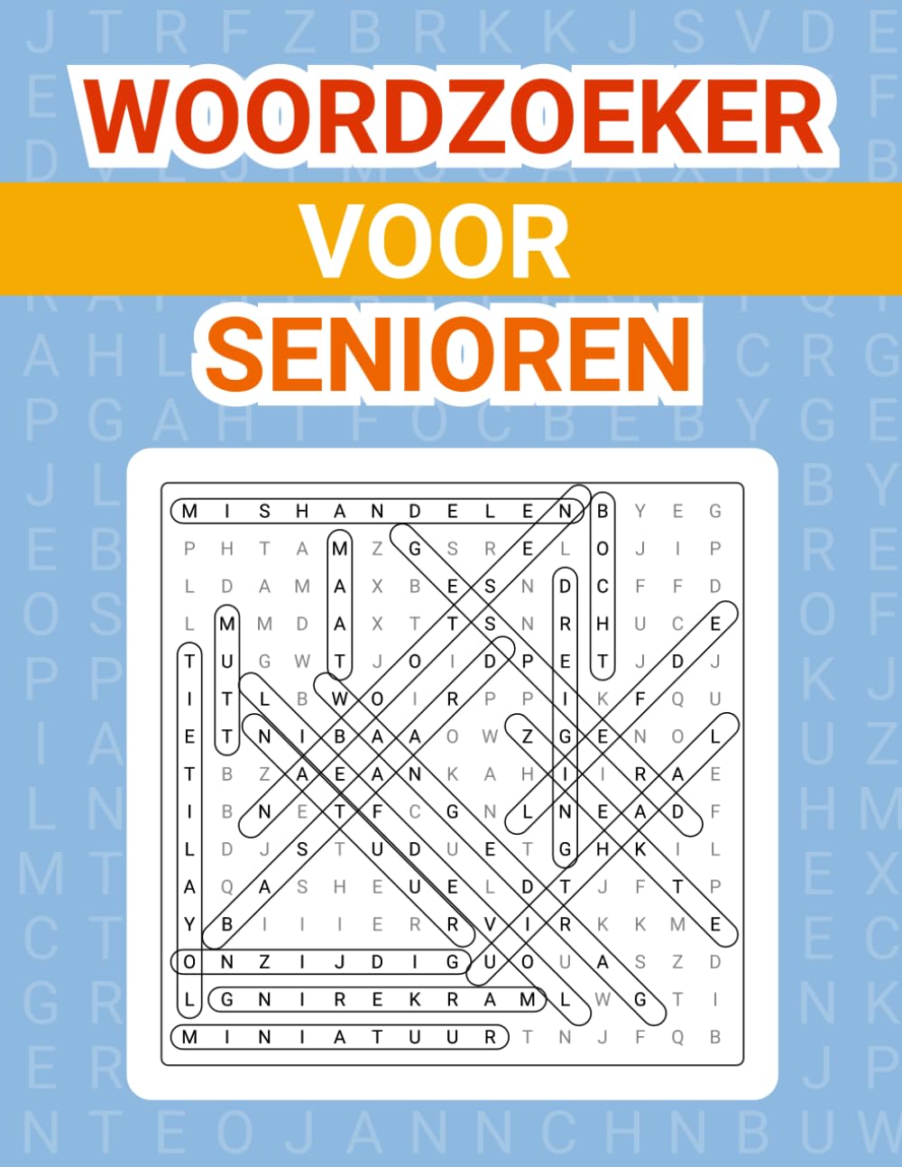 Woordzoeker voor Senioren: Ontspannende puzzels met extra grote letters voor dagelijks plezier