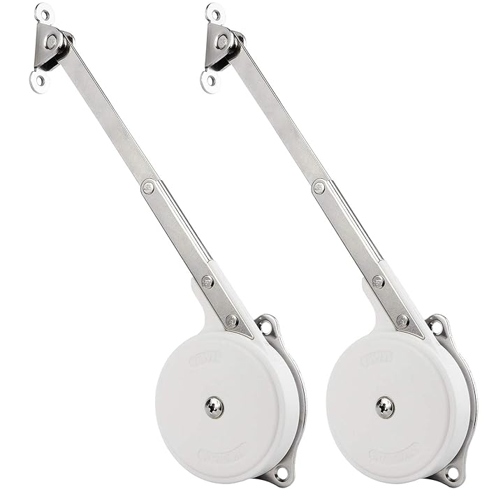 Buy Douper Toy Box Hinges Soft Close, Lid Stays Open with Soft Close