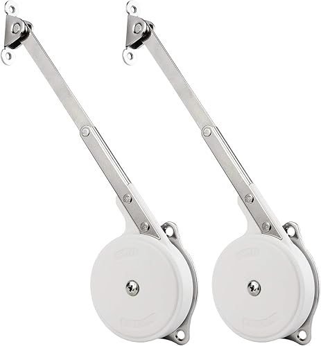 Douper Bisagras de caja de juguetes de cierre suave, la tapa se mantiene abierta con tapa de cierre suave para caja de juguetes y puertas con solapa