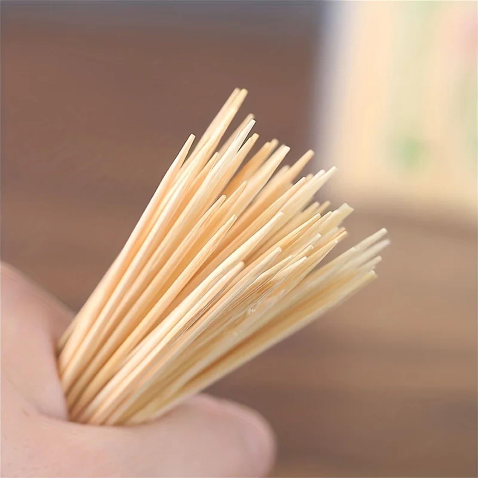 Palillos de Dientes, Palillos de Dientes Madera, Herramienta Limpieza bambú Doble Punta, 10000 Uds., for el hogar, Cocina, Restaurante, Hotel