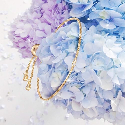 Miniatura 6 de DanLingJewelry 10 pulseras deslizantes ajustables, cadenas extensoras deslizantes, pulseras de amistad para hacer joyas, bricolaje de 9 pulgadas