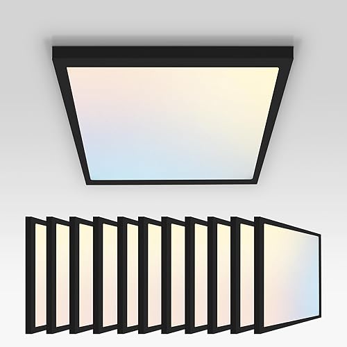 Miniatura 26 de ASD Lámpara LED de techo empotrada redonda de 12 pulgadas, iluminación de superficie de perfil bajo | 5CCT, regulable, ultrafina, certificación ETL