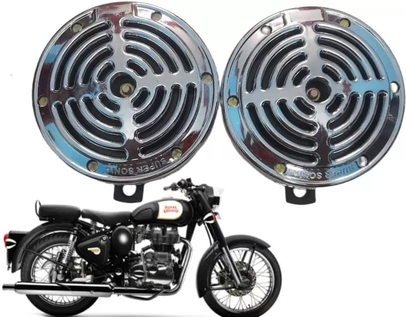 Horn For Royal Enfield Classic 500, Classic 350, Classic, Universal For Bike, Universal For Car ()-image-7