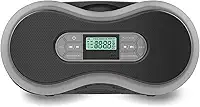 Core Innovations Boombox de CD Bluetooth portátil com rádio FM digital