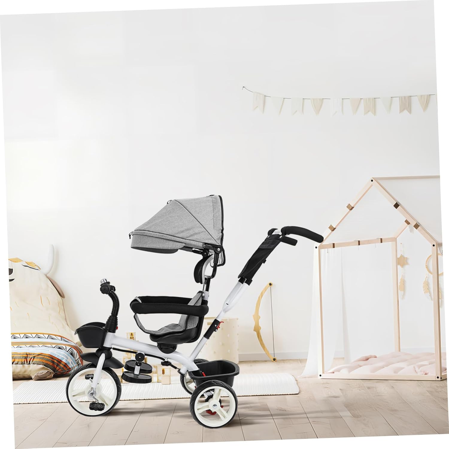 BESTonZON Tricycle Stroller Lightweight Design with Stylish Appearance for Family Outings and Travel Suitable for Ages to Months
